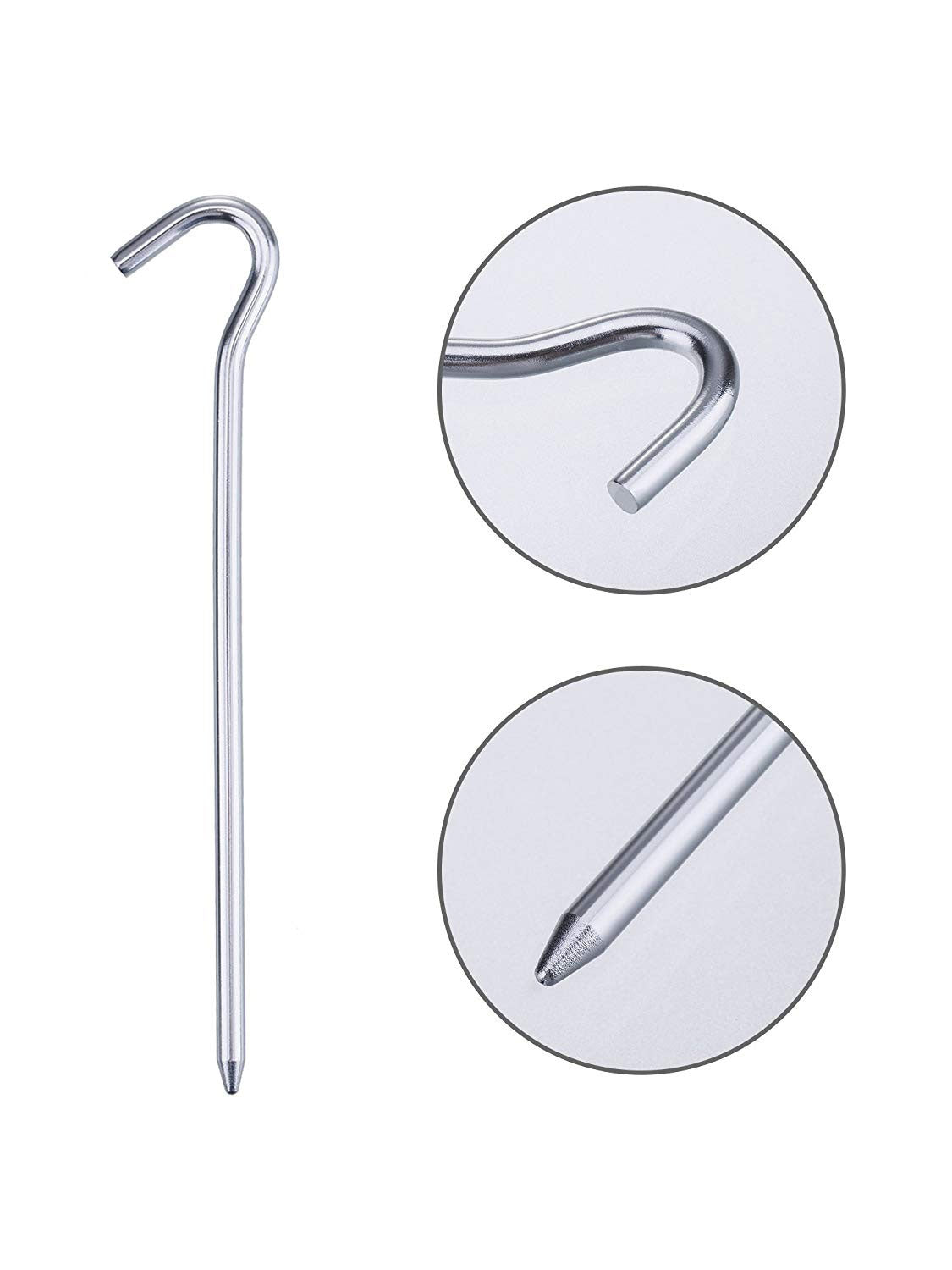 50 X Tent Pegs Galvanised Metal Steel Camping Canopy Gazebo Pond Netting Awnings 50 X Tent Pegs Galvanised Metal Steel Camping Canopy Gazebo Pond Netting Awnings